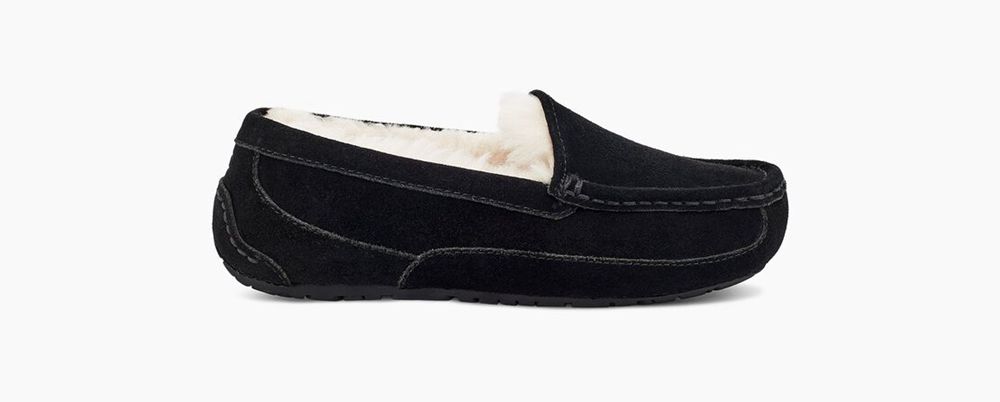 Ugg Slippers Canada - Ugg Kids' Ascot Black